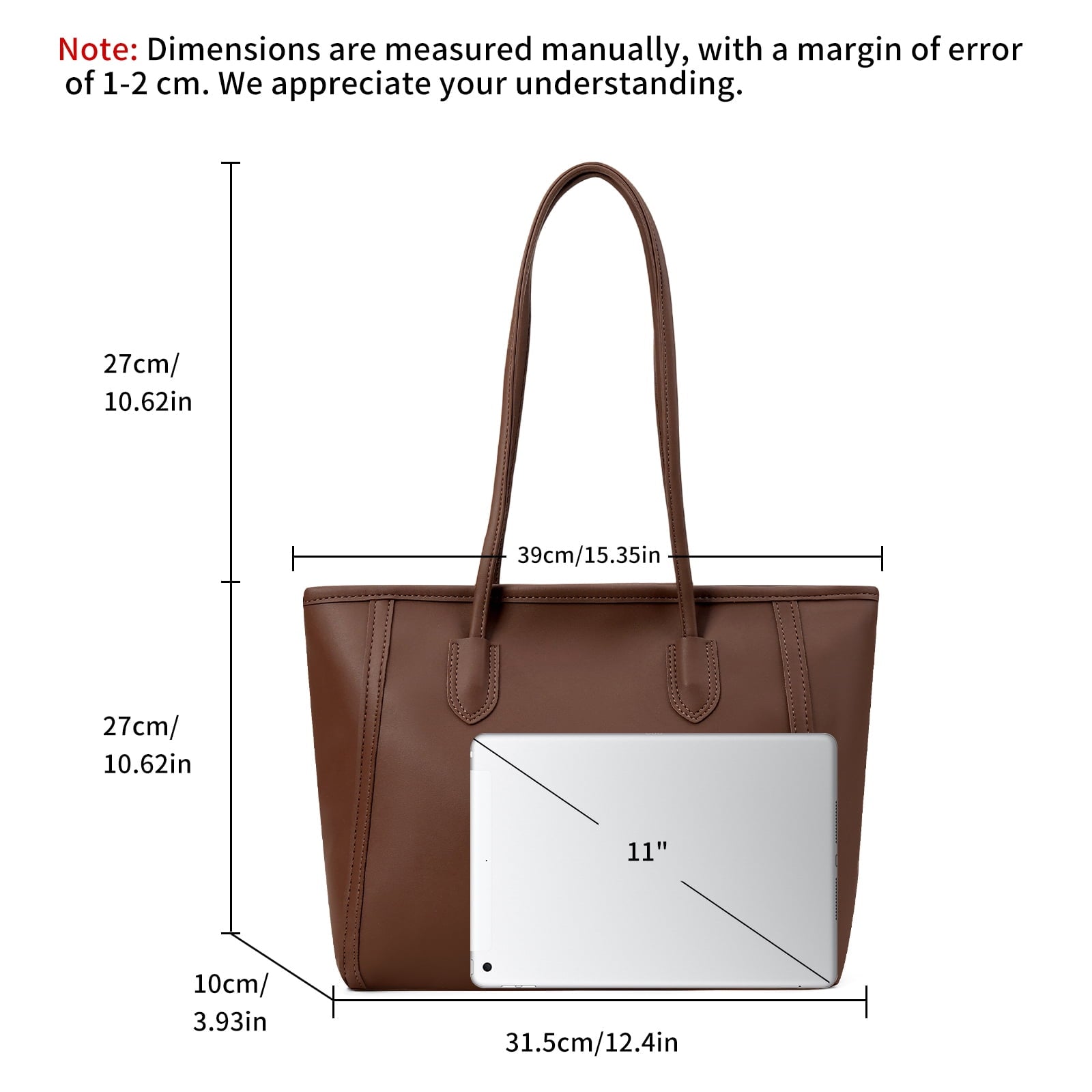 SENDEFN Purses and Handbags Women Fashion Tote Bag Shoulder Bags Top Handle Satchel Purses Leather Handbag
