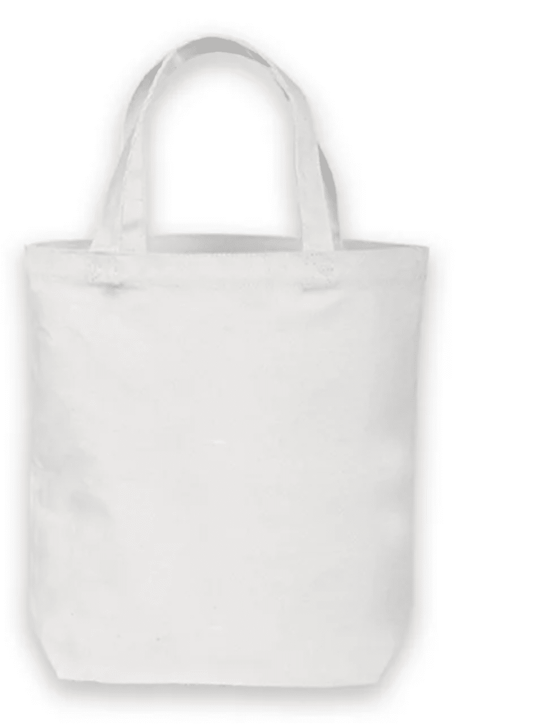 (3 pack) Hello Hobby, Large White Canvas Open Tote Bag with Straps, 13.5” x 13.5” x 3.5”, 3 pack
