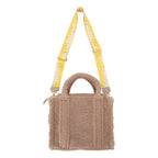 Winnie the Pooh Faux Shearling Tote Bag With Detachable Strap