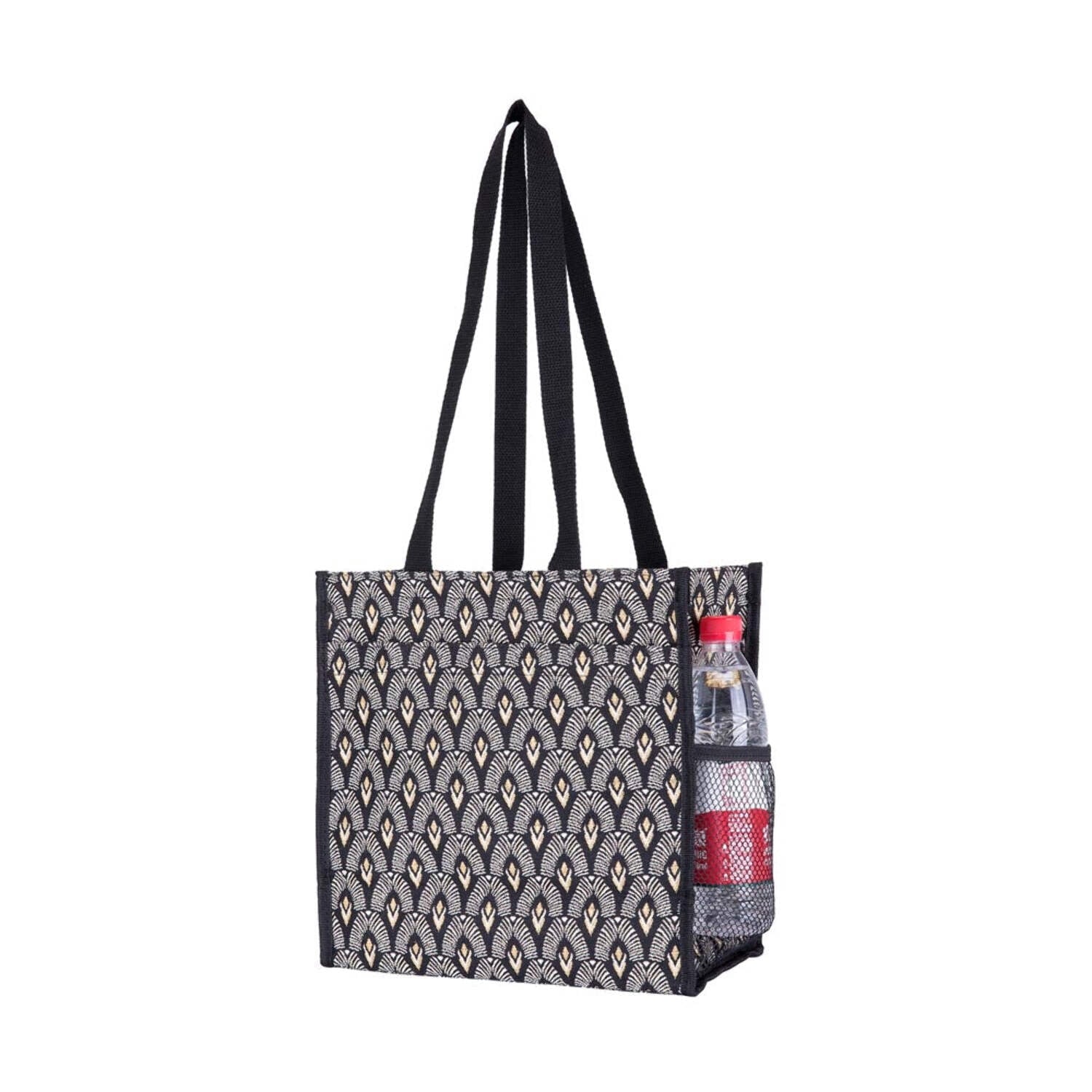 SHOP-LUXOR | BLACK AND WHITE LUXOR SHOPPER BAG