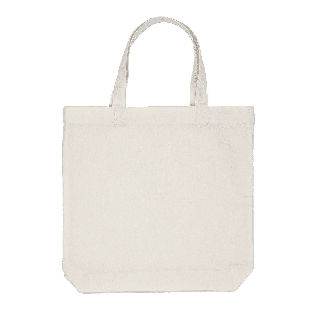 (3 pack) Hello Hobby, Large White Canvas Open Tote Bag with Straps, 13.5” x 13.5” x 3.5”, 3 pack