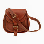 Rajeriya-9 Inch Small Vintage Look Leather Purses And Handbags Crossbody Satchel Bags For Women