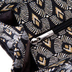 SHOP-LUXOR | BLACK AND WHITE LUXOR SHOPPER BAG