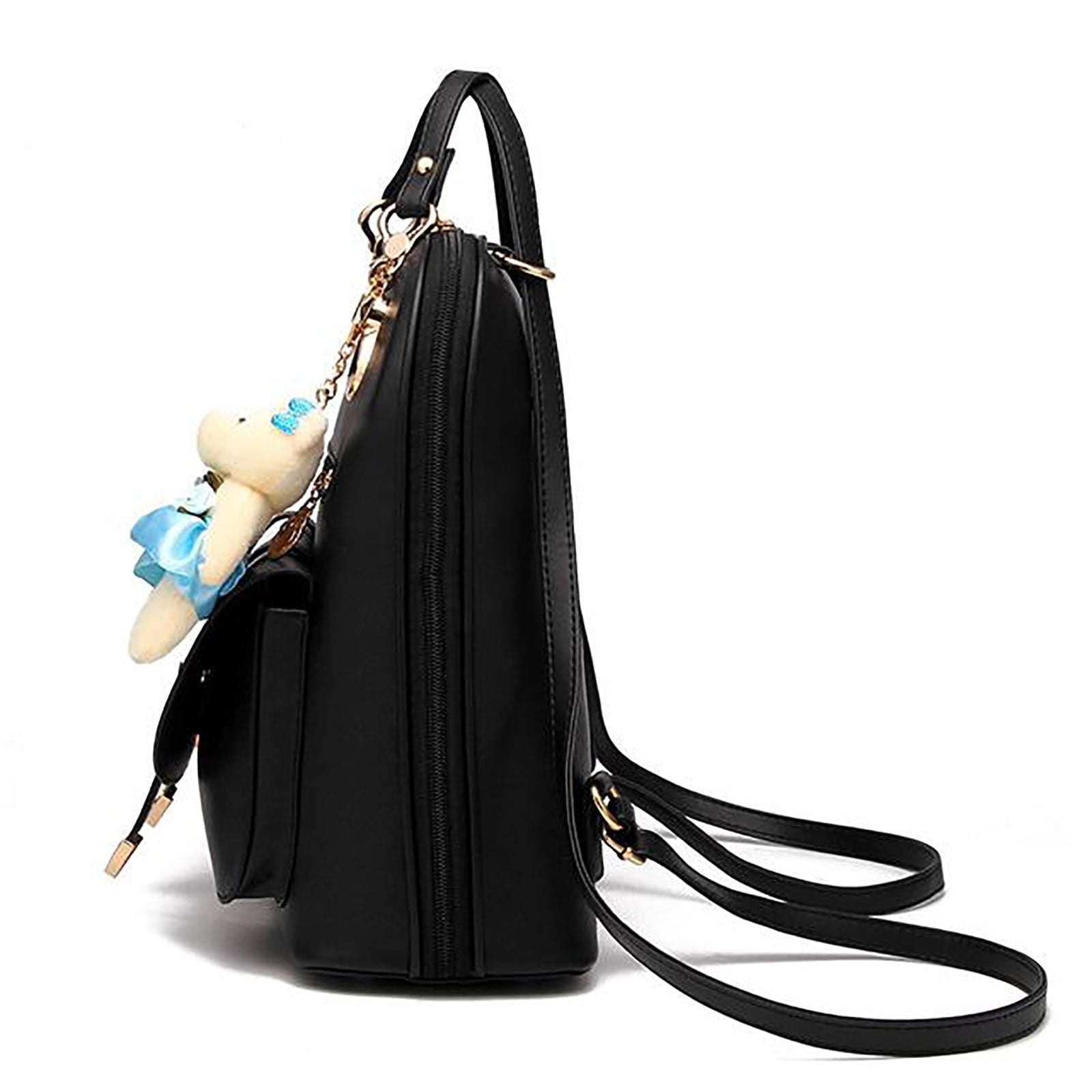 MUSOIE Backpack Purse for Women Fashion Ladies PU Leather Convertible Travel Shoulder Bags Handbag