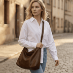 Women Soft Vegan Leather Shoulder Handbag, Casual Tote Bag Handle travel college work handbag handbag coffee