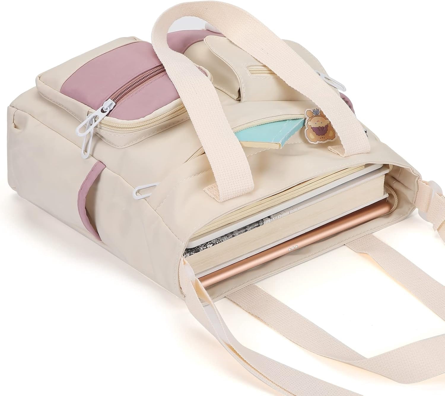 Crossbody Cute Bag for Teens Kawaii Messenger Purse Nylon  Tote Bags