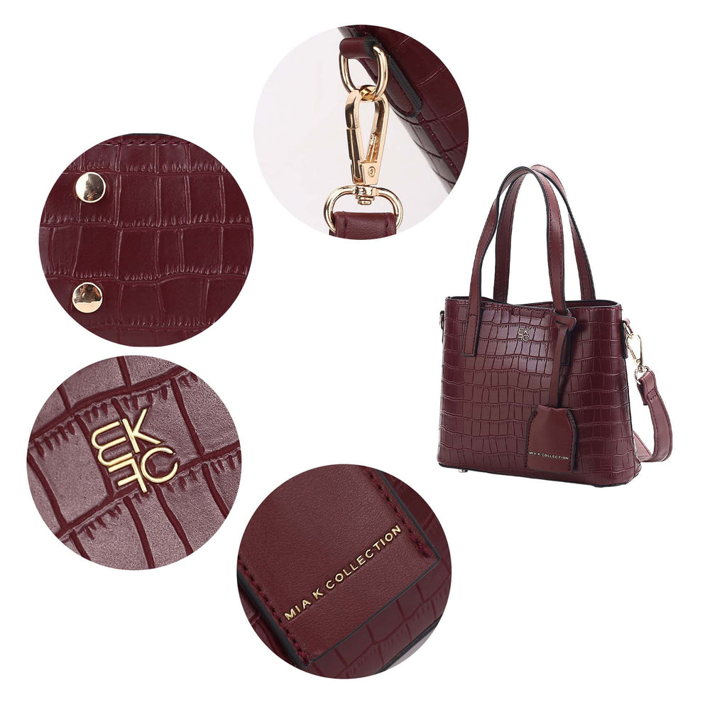 MKF Collection IsoldeTote Bag, Vegan Leather Shoulder Bag Handbag Purse by Mia K