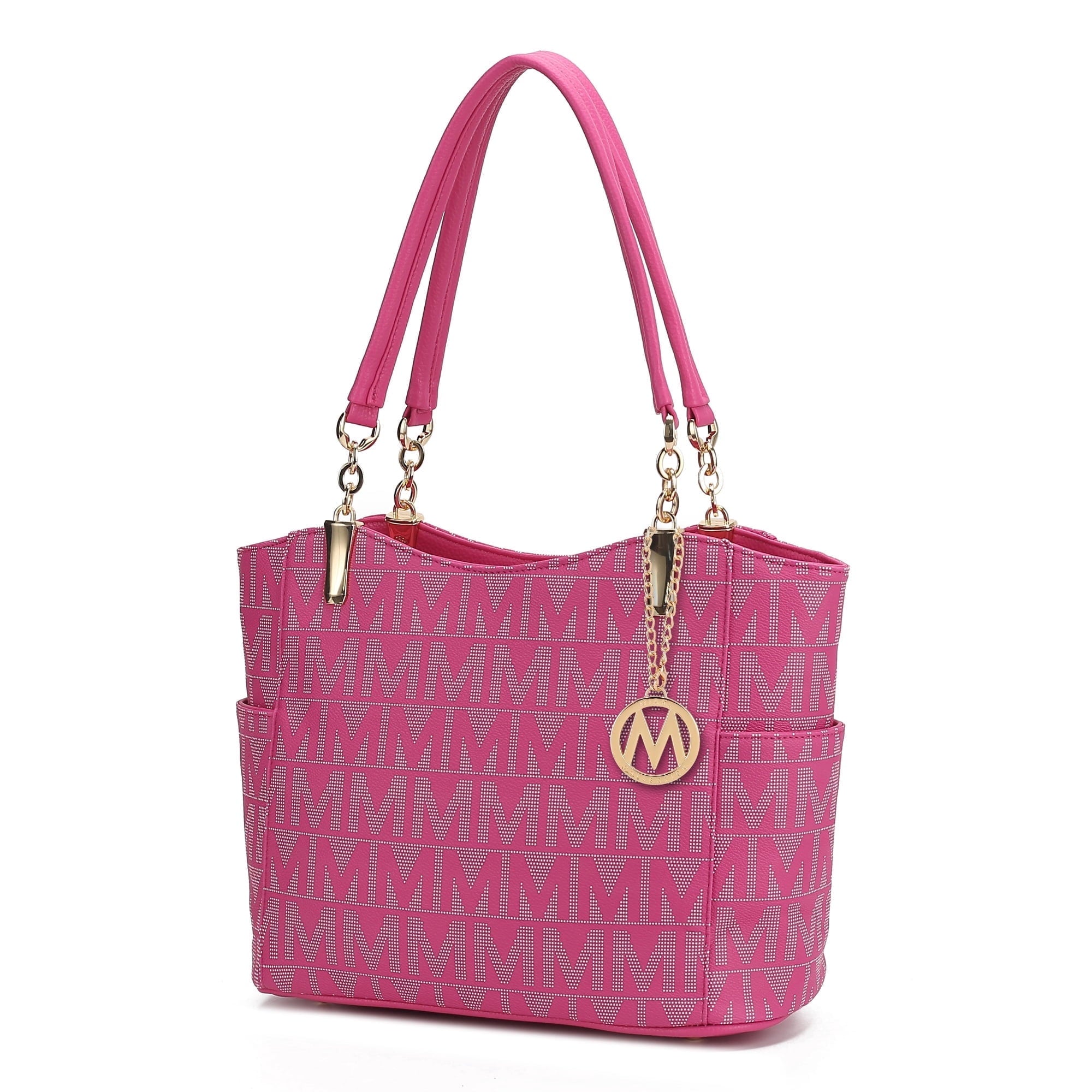 Collection Braylee M Signature Women's Tote Bag, Functional Purse Handbag by Mia K - Light Blue - Tote Bag
