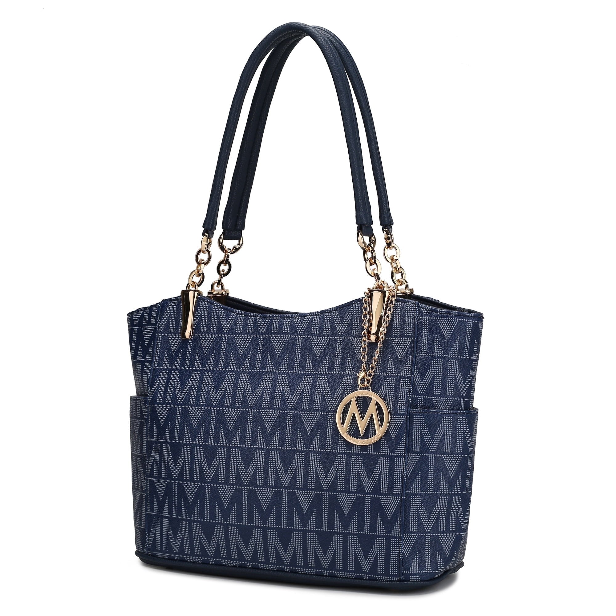 Collection Braylee M Signature Women's Tote Bag, Functional Purse Handbag by Mia K - Light Blue - Tote Bag