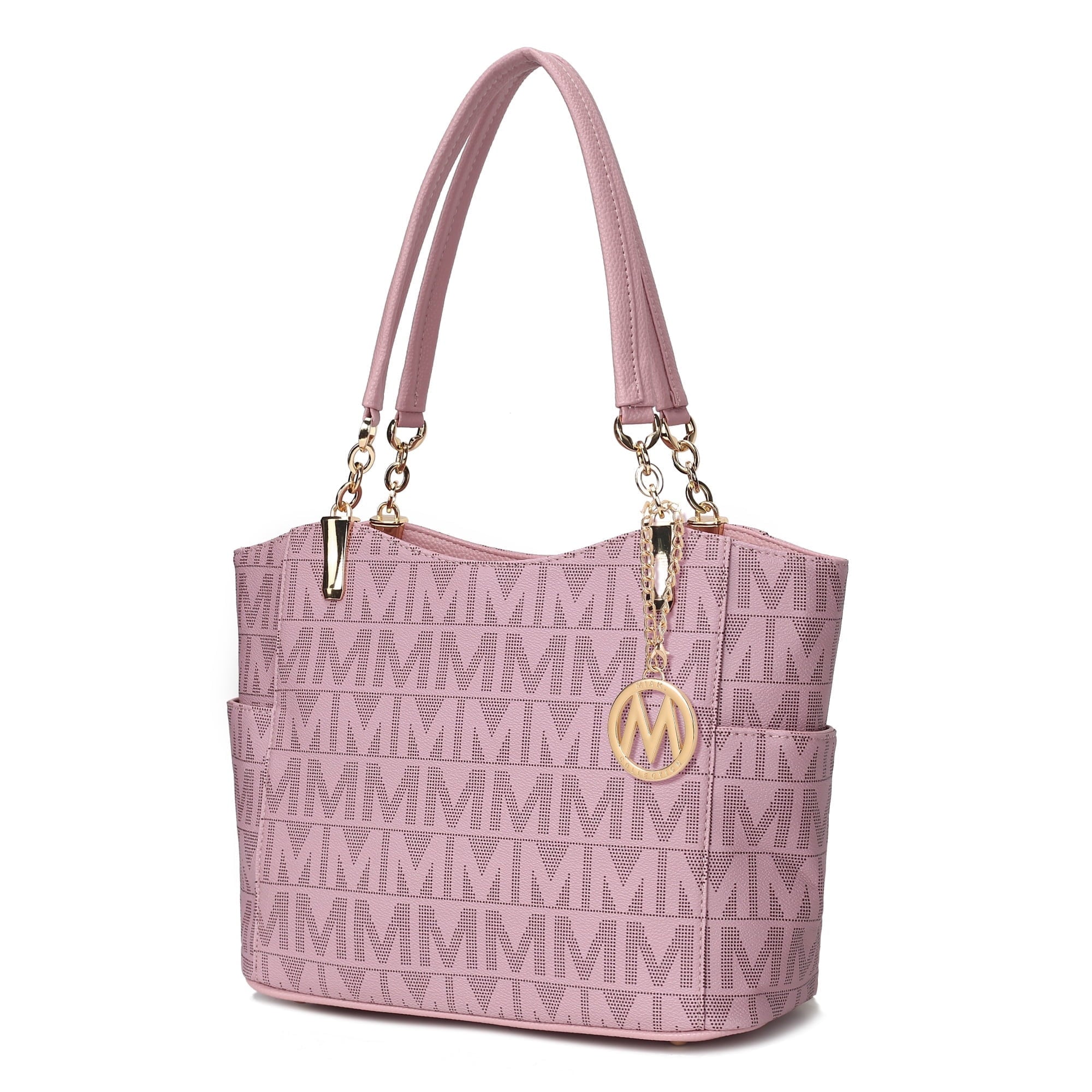 Collection Braylee M Signature Women's Tote Bag, Functional Purse Handbag by Mia K - Light Blue - Tote Bag