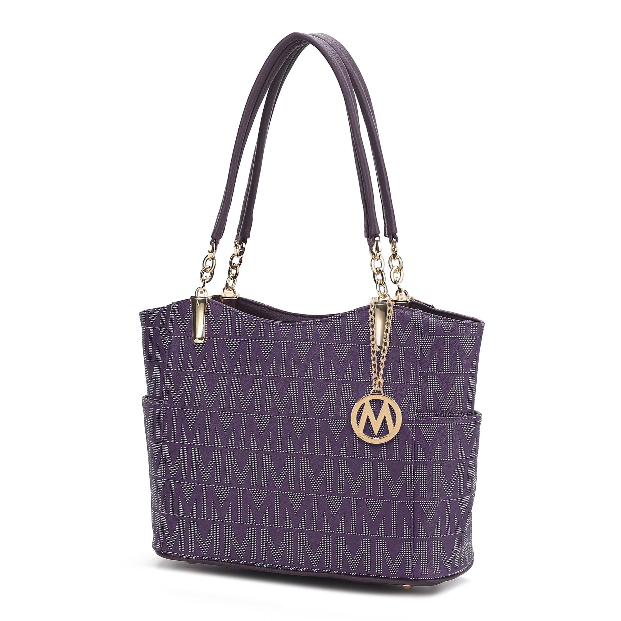 Collection Braylee M Signature Women's Tote Bag, Functional Purse Handbag by Mia K - Light Blue - Tote Bag