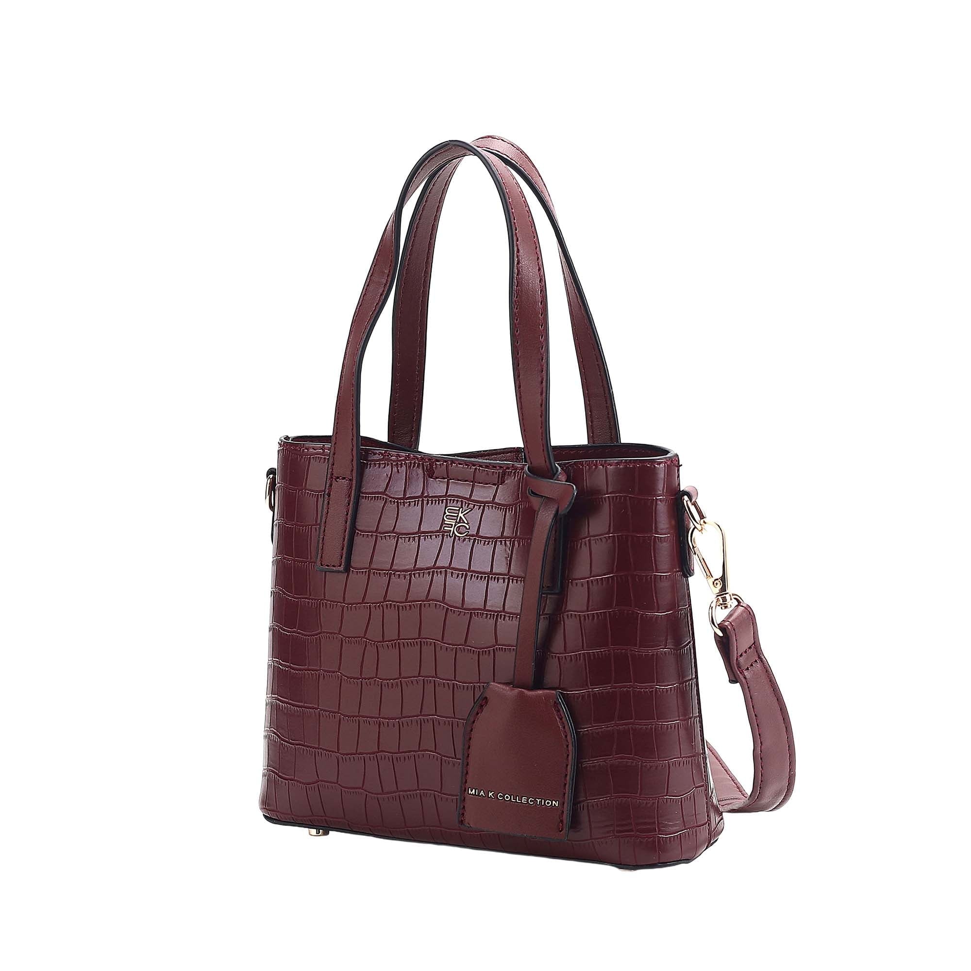 Collection IsoldeTote Bag, Vegan Leather Shoulder Bag Handbag Purse by Mia K - Tote Bag