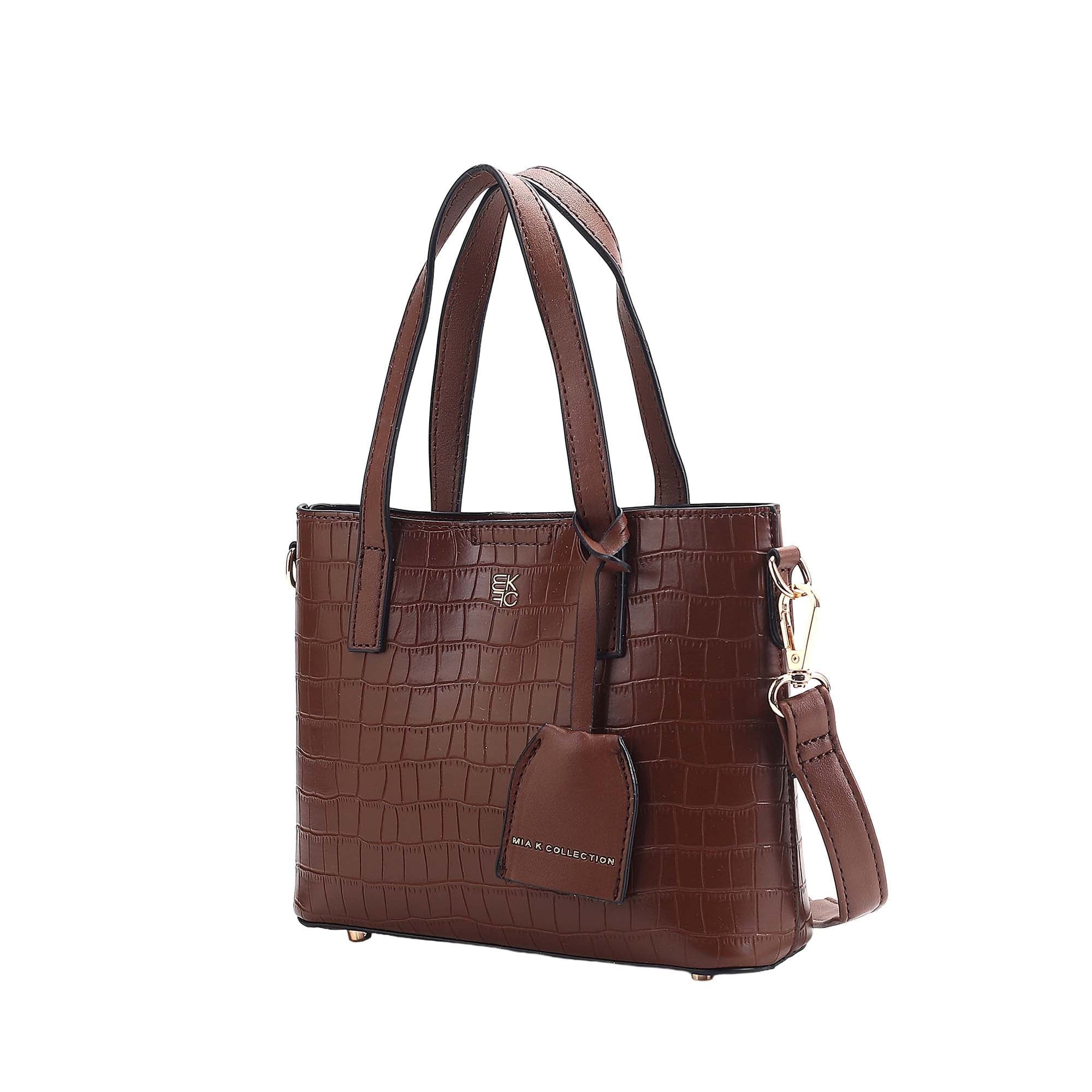 Collection IsoldeTote Bag, Vegan Leather Shoulder Bag Handbag Purse by Mia K - Tote Bag
