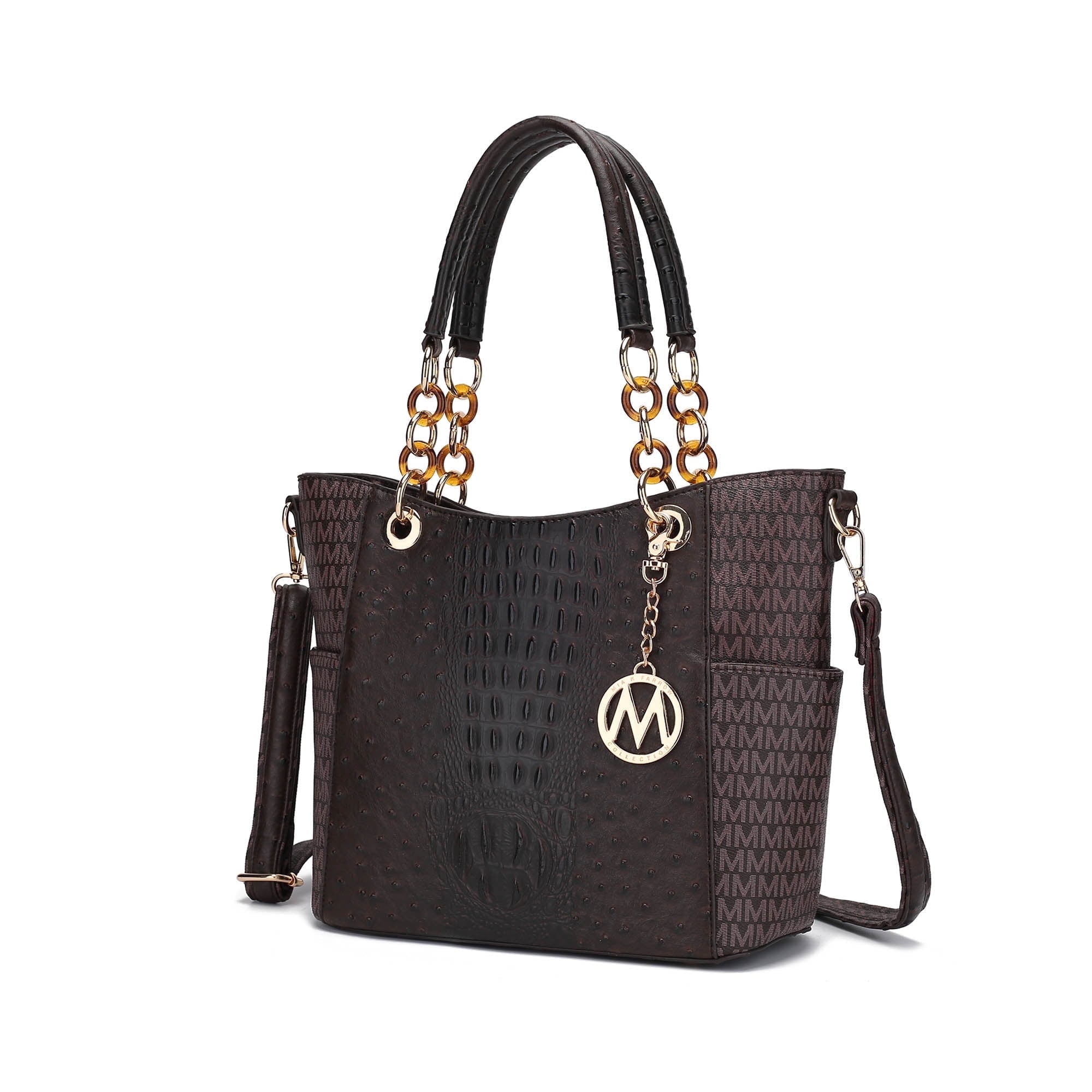 Collection Miriam Women's Tote Bag Signature Vegan Leather Handbag Purse by Mia K. - Tote Bag