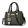 Womens Purses and Handbags Vegan Leather Satchel Shoulder Bag with Top Handle Tote Bag - Tote Bag