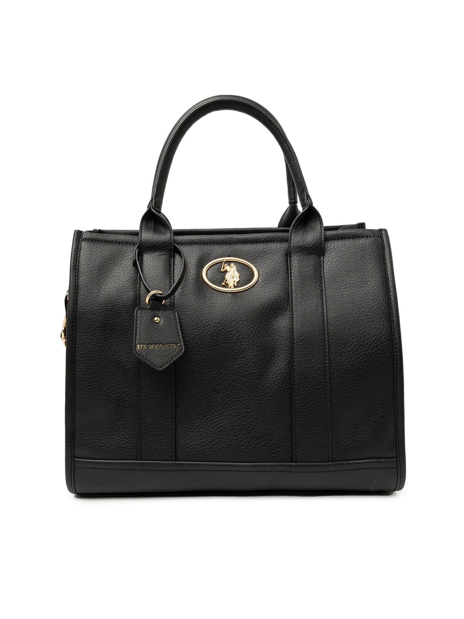 U.S. Polo Assn. Women's Heritage Tote Bag, Black