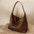 Women Soft Vegan Leather Shoulder Handbag, Casual Tote Bag Handle travel college work handbag handbag coffee