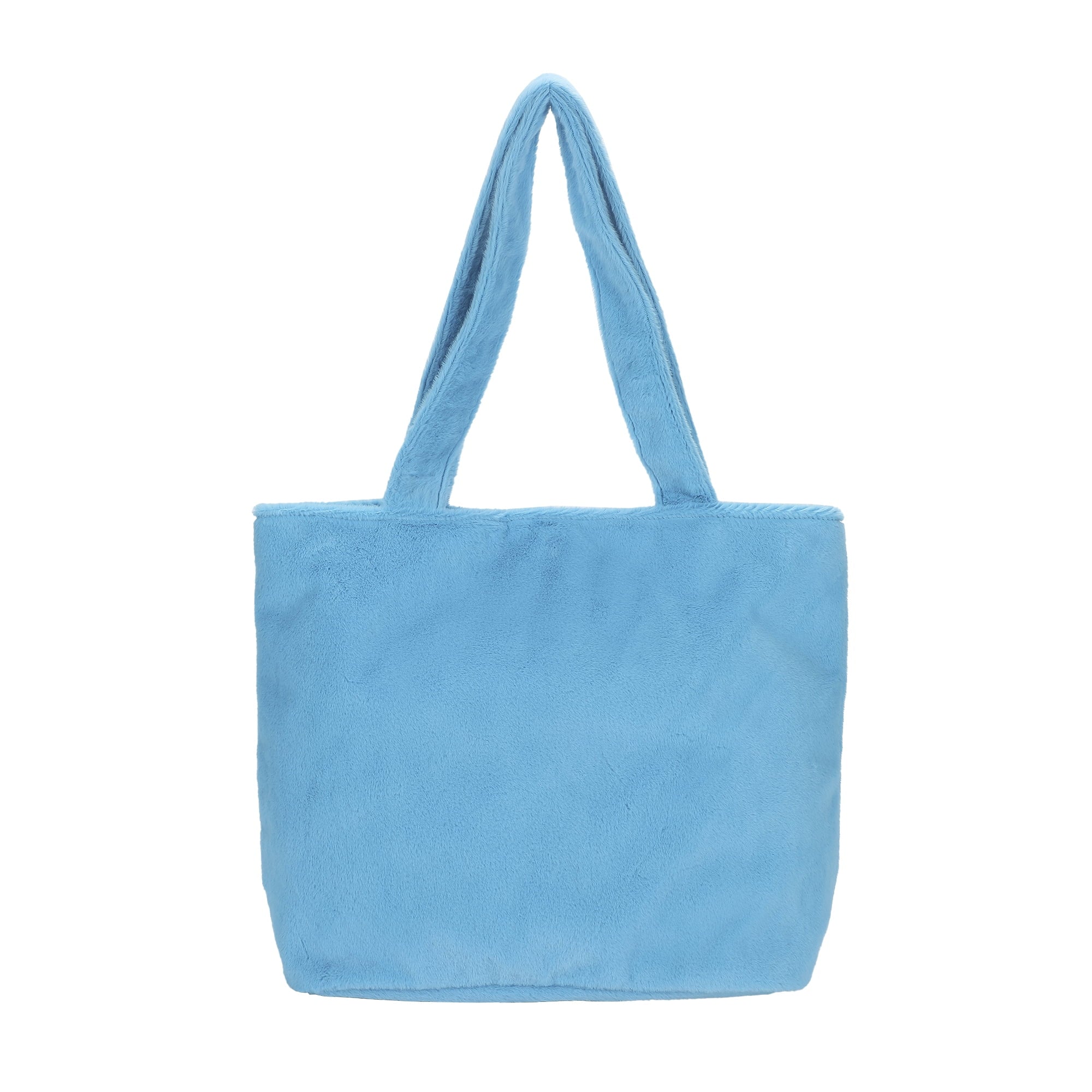 Sesame Street Cookie Monster Fuzzy Tote Bag