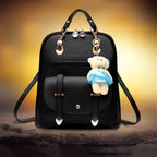 MUSOIE Backpack Purse for Women Fashion Ladies PU Leather Convertible Travel Shoulder Bags Handbag