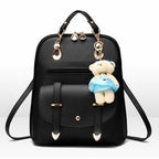 MUSOIE Backpack Purse for Women Fashion Ladies PU Leather Convertible Travel Shoulder Bags Handbag